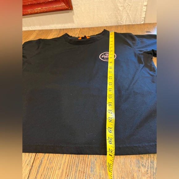 PLENTY HUMANWEAR – BLACK TEE WITH LOGO PRINT | SIZE L | C - Picture 4 of 9